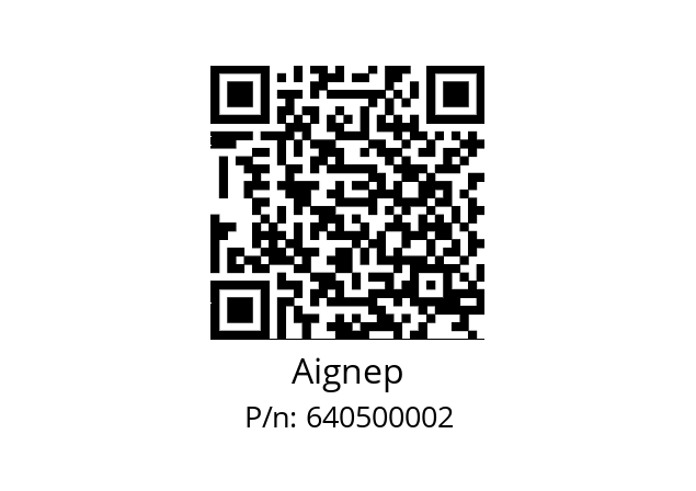   Aignep 640500002