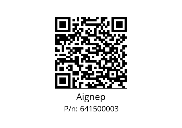   Aignep 641500003