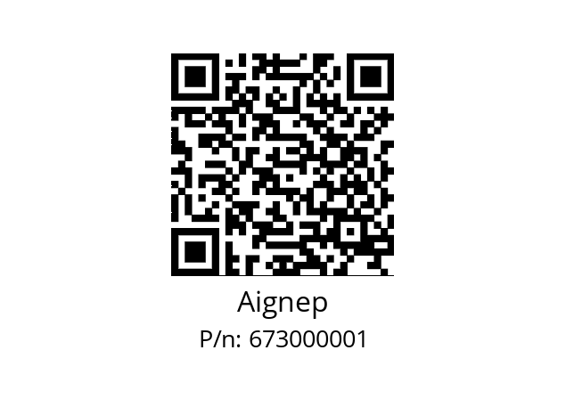   Aignep 673000001