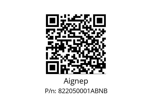   Aignep 822050001ABNB