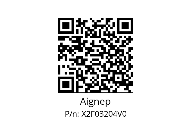   Aignep X2F03204V0