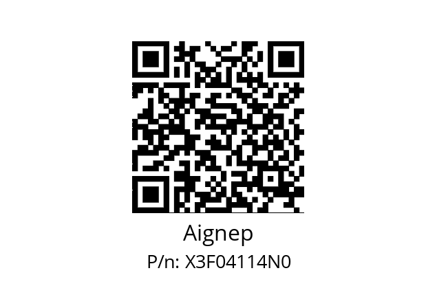   Aignep X3F04114N0