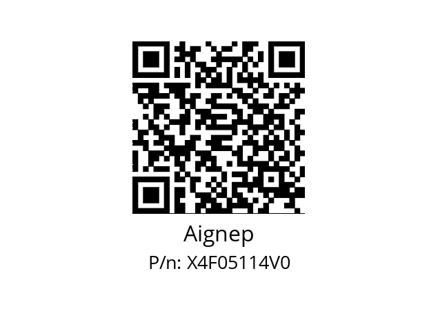   Aignep X4F05114V0