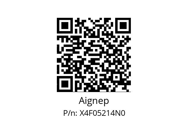   Aignep X4F05214N0