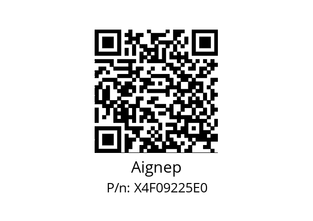   Aignep X4F09225E0