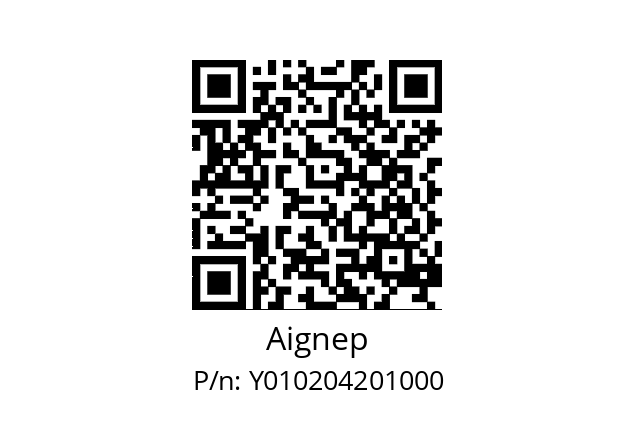   Aignep Y010204201000