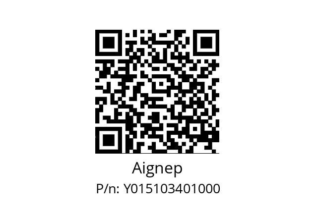   Aignep Y015103401000