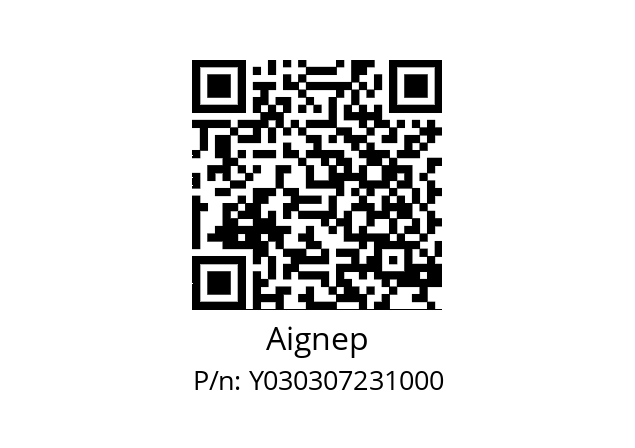   Aignep Y030307231000