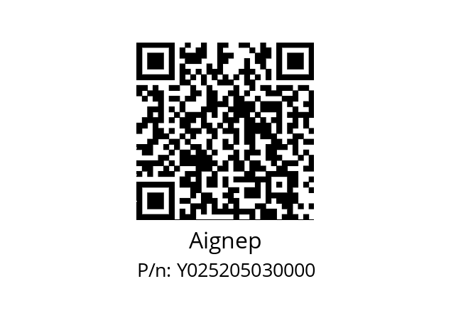   Aignep Y025205030000