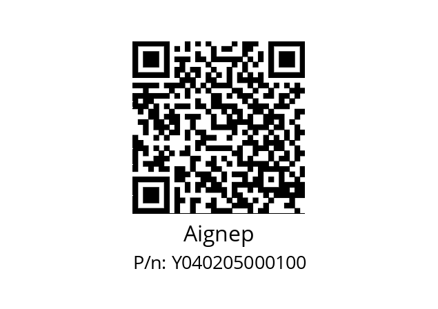   Aignep Y040205000100