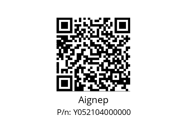   Aignep Y052104000000