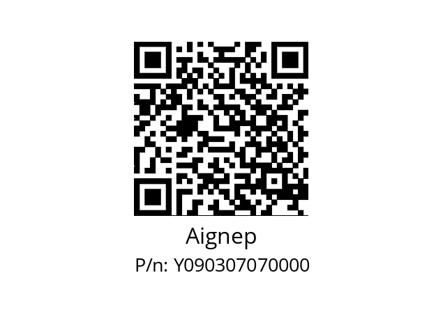   Aignep Y090307070000