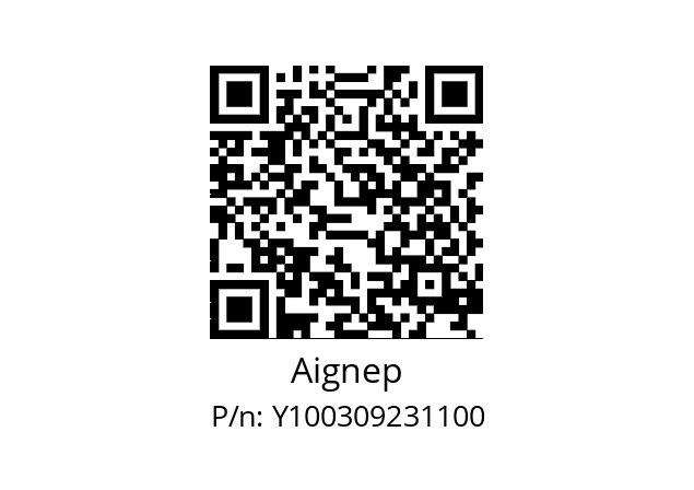   Aignep Y100309231100