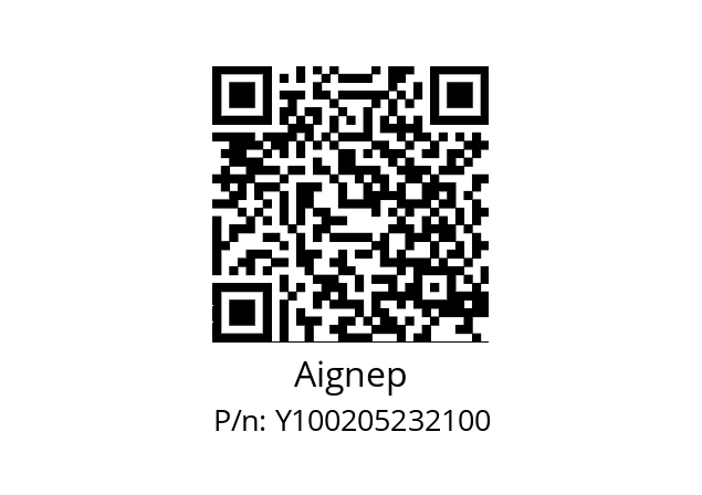   Aignep Y100205232100