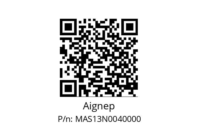   Aignep MAS13N0040000