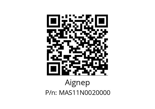   Aignep MAS11N0020000