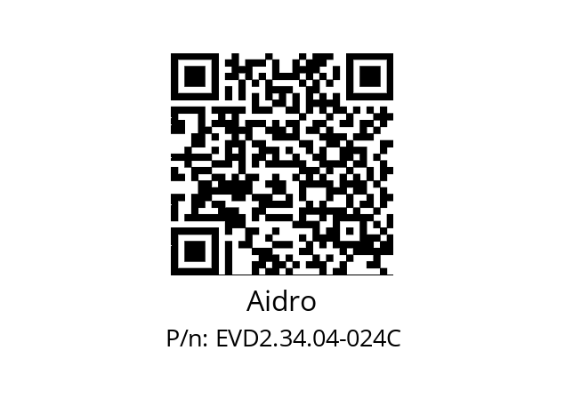   Aidro EVD2.34.04-024C