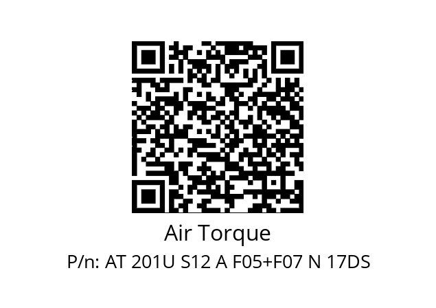   Air Torque AT 201U S12 A F05+F07 N 17DS