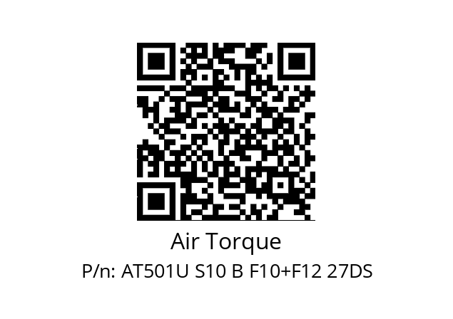   Air Torque AT501U S10 B F10+F12 27DS