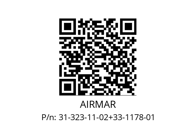   AIRMAR 31-323-11-02+33-1178-01