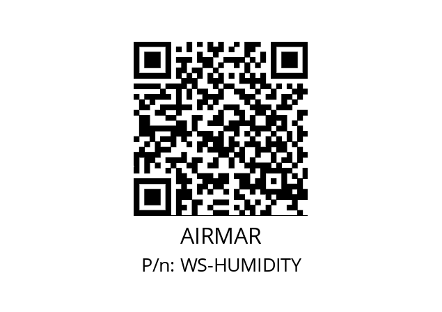   AIRMAR WS-HUMIDITY