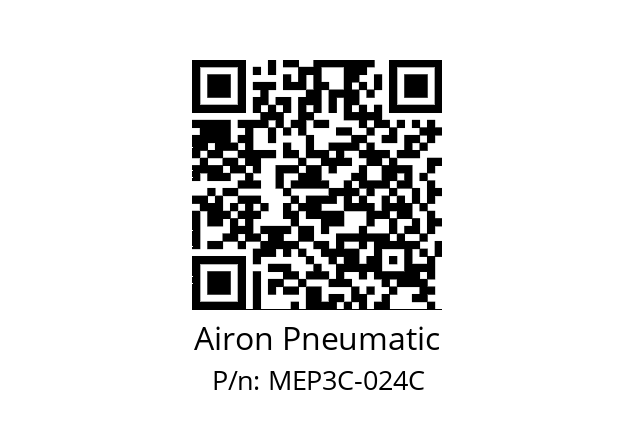   Airon Pneumatic MEP3C-024C