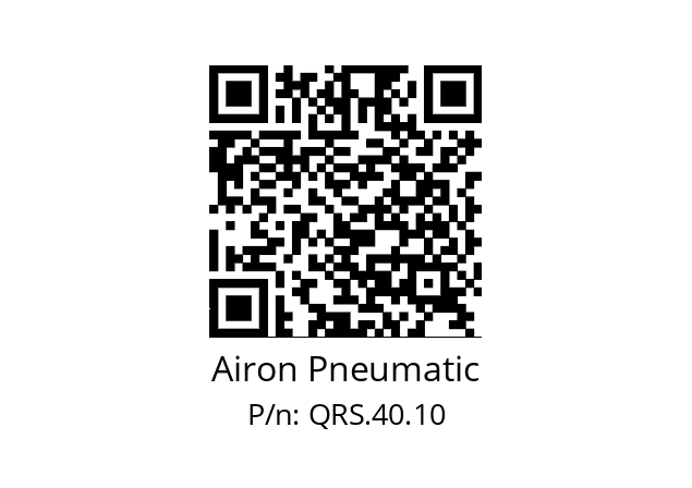   Airon Pneumatic QRS.40.10