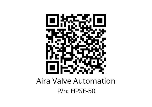   Aira Valve Automation HPSE-50