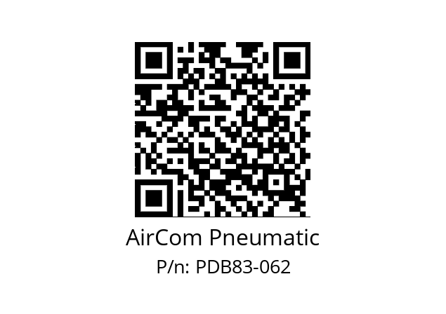   AirCom Pneumatic PDB83-062