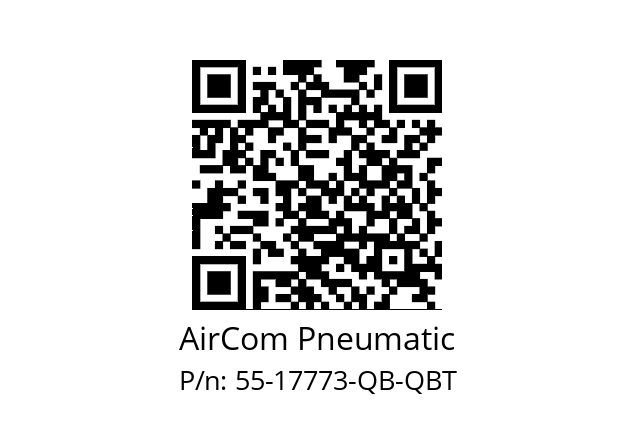   AirCom Pneumatic 55-17773-QB-QBT