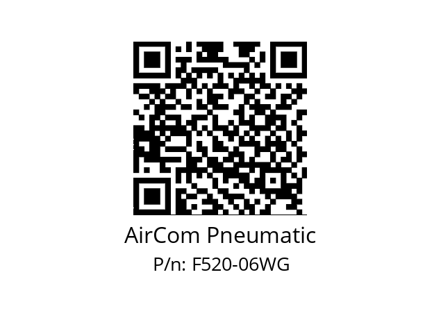   AirCom Pneumatic F520-06WG