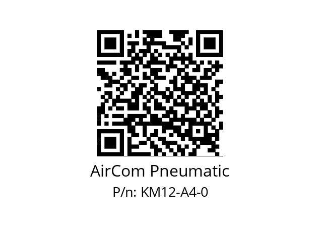   AirCom Pneumatic KM12-A4-0