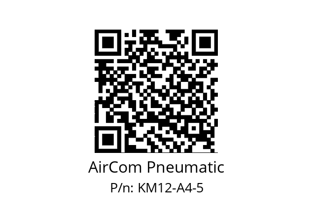   AirCom Pneumatic KM12-A4-5