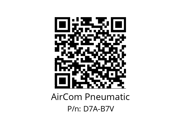   AirCom Pneumatic D7A-B7V