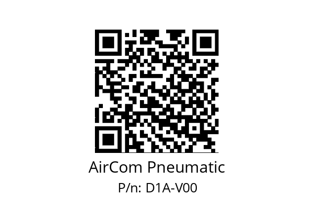   AirCom Pneumatic D1A-V00