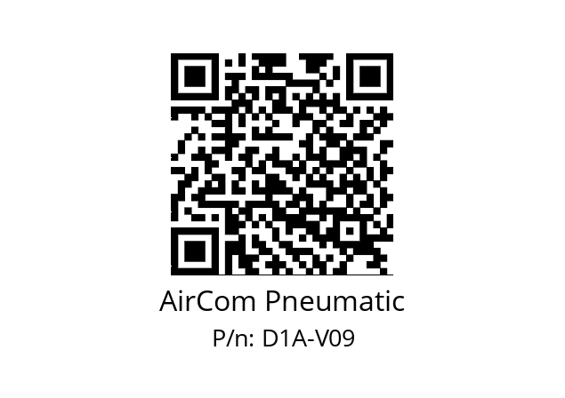   AirCom Pneumatic D1A-V09