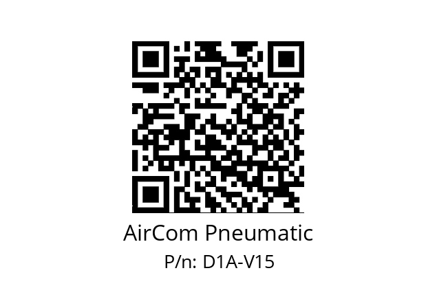   AirCom Pneumatic D1A-V15