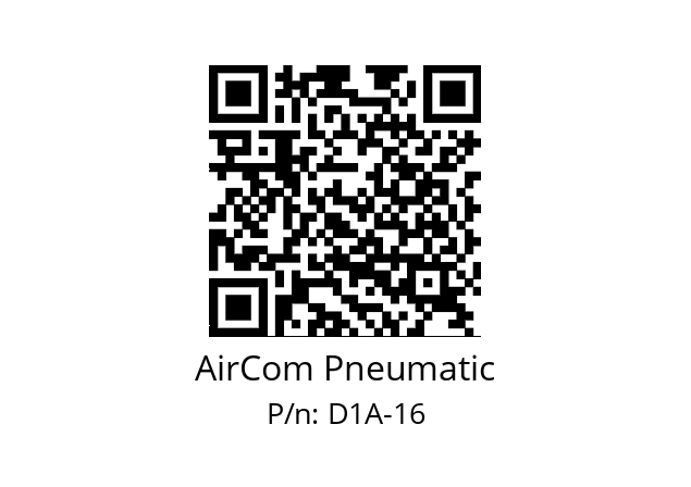   AirCom Pneumatic D1A-16