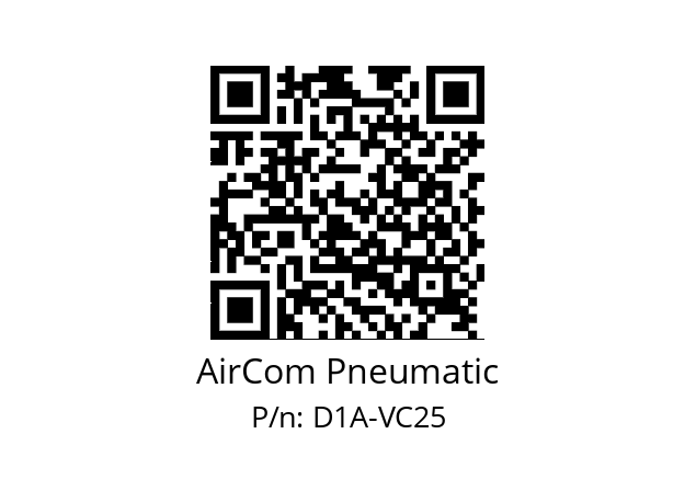   AirCom Pneumatic D1A-VC25