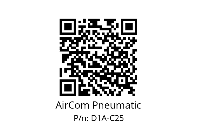   AirCom Pneumatic D1A-C25