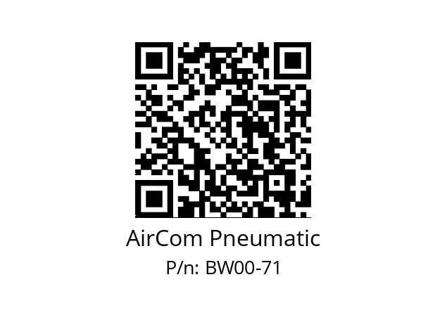   AirCom Pneumatic BW00-71