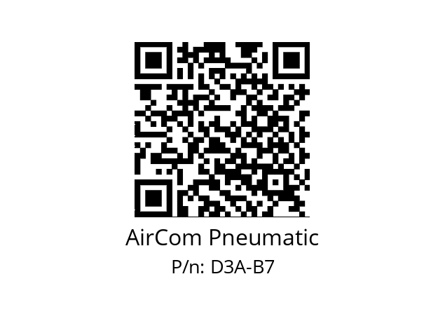   AirCom Pneumatic D3A-B7