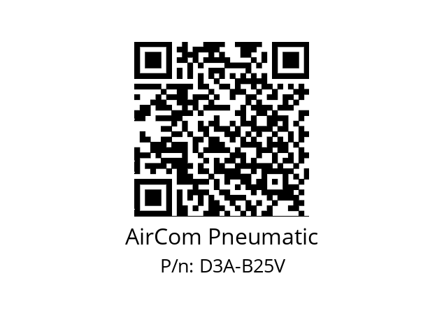   AirCom Pneumatic D3A-B25V