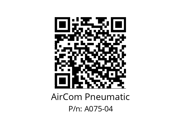   AirCom Pneumatic A075-04