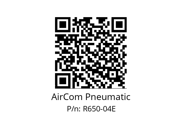   AirCom Pneumatic R650-04E