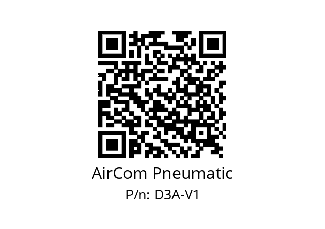   AirCom Pneumatic D3A-V1