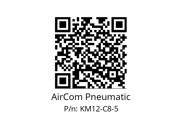   AirCom Pneumatic KM12-C8-5