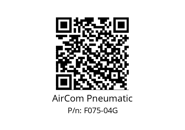   AirCom Pneumatic F075-04G