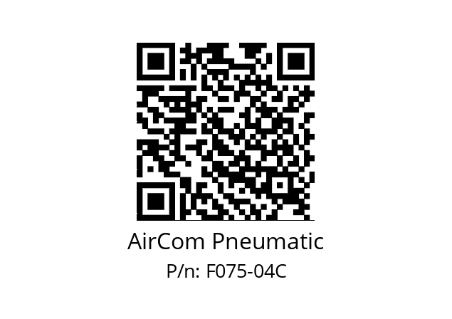   AirCom Pneumatic F075-04C