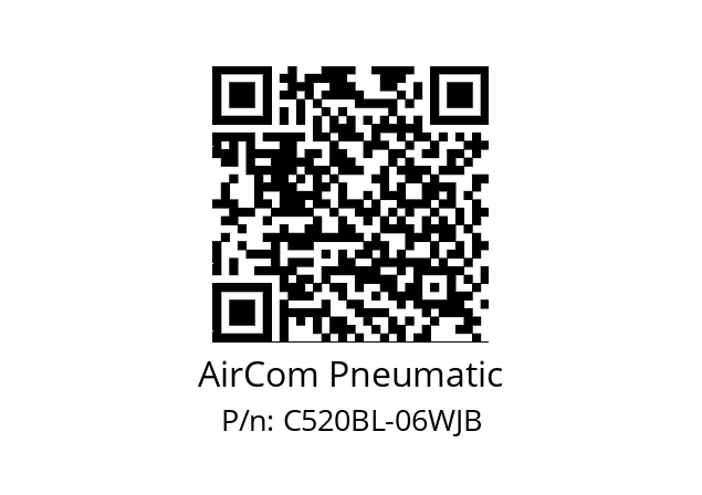   AirCom Pneumatic C520BL-06WJB